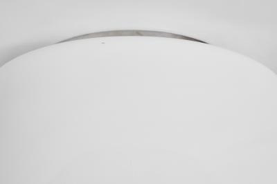 Paavo Tynell Opal Glass Flush Mount by Paavo Tynell for Idman Finland Mid 20th Century