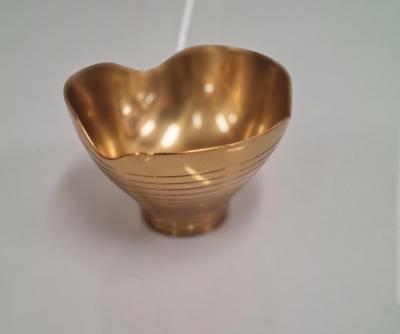 Paavo Tynell Paavo Helena Tynell Cast Brass Bowl Model no 4 Taito 1940s