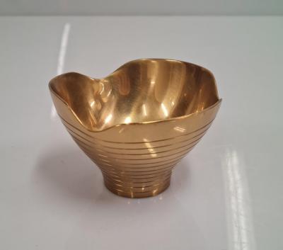 Paavo Tynell Paavo Helena Tynell Cast Brass Bowl Model no 4 Taito 1940s