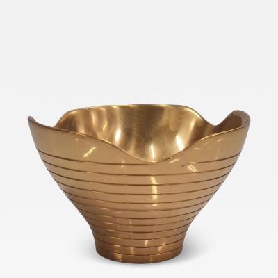 Paavo Tynell Paavo Helena Tynell Cast Brass Bowl Model no 4 Taito 1940s