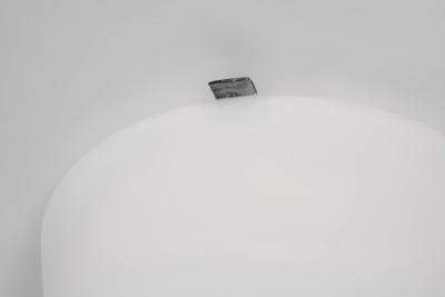 Paavo Tynell Paavo Tynell 80112 25 Milk Glass Ceiling Light for Idman Oy Finland 1950s