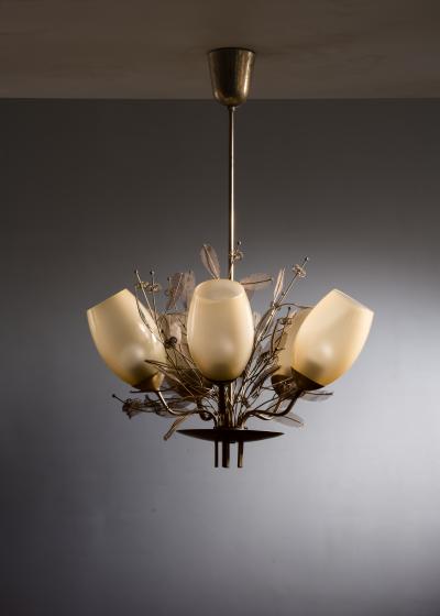 Paavo Tynell Paavo Tynell 9029 5 chandelier for Taito