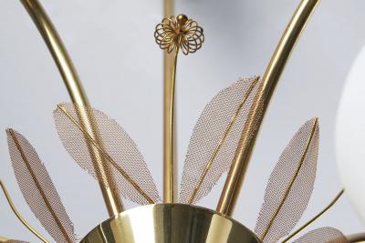 Paavo Tynell Paavo Tynell K1 9 5 Ceiling Lamp for Idman Oy Finland 1950s