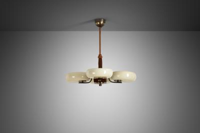 Paavo Tynell Paavo Tynell Model 1574 Chandelier for Taito Finland 1930s