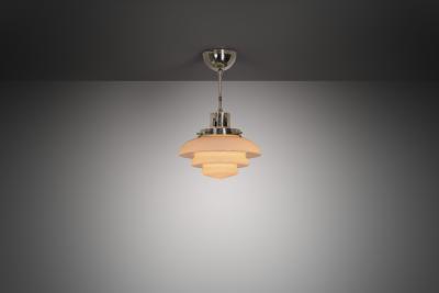 Paavo Tynell Paavo Tynell Model 1612 Hanging Lamp for Taito Finland 1930s