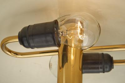 Paavo Tynell Paavo Tynell Model 5061 Brass Table Lamp for Idman Finland 1950s