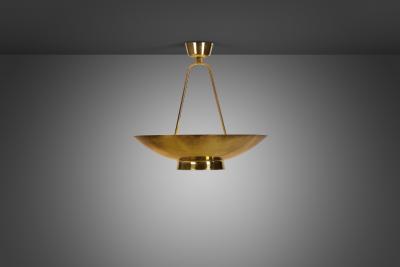 Paavo Tynell Paavo Tynell Model 9060 Ceiling Lamp for Taito Oy Finland 1950s