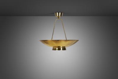 Paavo Tynell Paavo Tynell Model 9060 Ceiling Lamp for Taito Oy Finland 1950s
