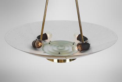 Paavo Tynell Paavo Tynell Model 9060 Ceiling Lamp for Taito Oy Finland 1950s