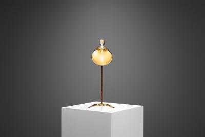Paavo Tynell Paavo Tynell Model 9224 Horseshoe Table Lamp for Idman Oy Finland 1950s