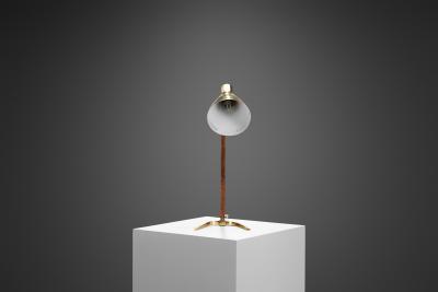 Paavo Tynell Paavo Tynell Model 9224 Table Lamp for Idman Oy Finland 1950s