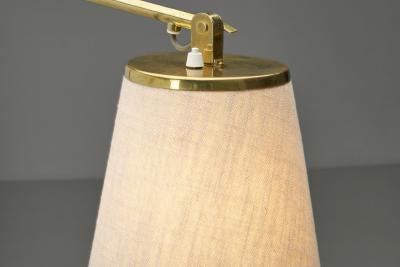 Paavo Tynell Paavo Tynell Model 9414 Brass Wall Light for Taito Oy Finland 1950s