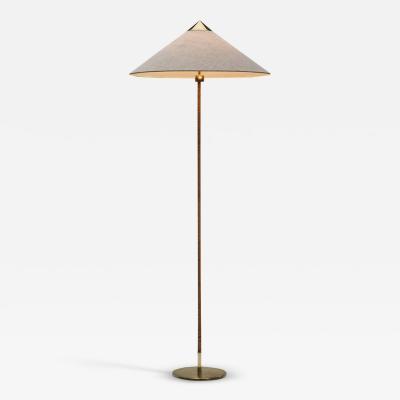 Paavo Tynell Paavo Tynell Model 9602 Brass Floor Lamp for Taito Oy Finland 1950s