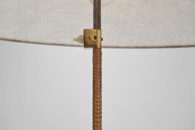 Paavo Tynell Paavo Tynell Model 9602 Brass Floor Lamp for Taito Oy Finland 1950s