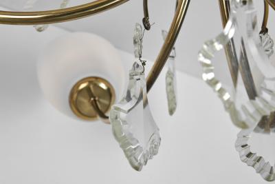 Paavo Tynell Paavo Tynell Model K1 12 Chandelier for Idman Finland Mid 20th Century