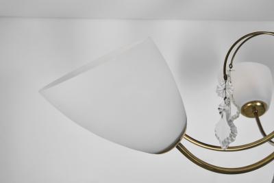 Paavo Tynell Paavo Tynell Model K1 12 Chandelier for Idman Finland Mid 20th Century