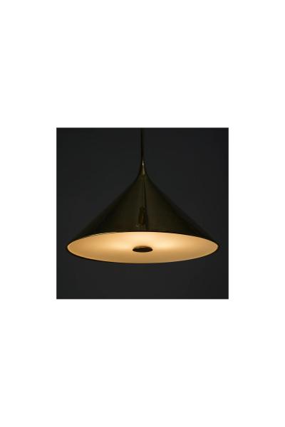 Paavo Tynell Paavo Tynell Perforated Brass Pendant Lamp
