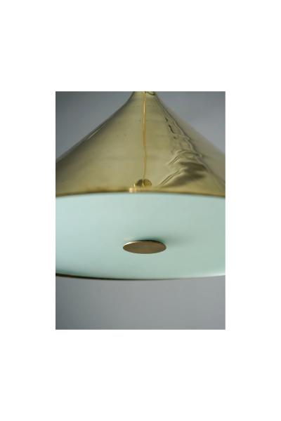 Paavo Tynell Paavo Tynell Perforated Brass Pendant Lamp