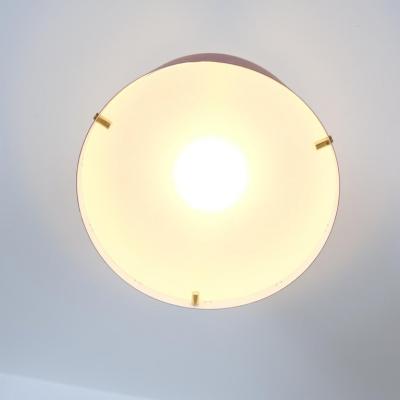 Paavo Tynell Paavo Tynell Round Starry Sky Flush Mount 9069 Burgundy Red Idman 1950s