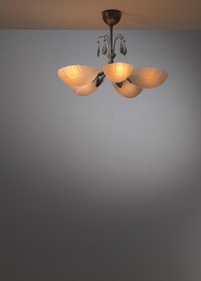 Paavo Tynell Paavo Tynell chandelier for Taito