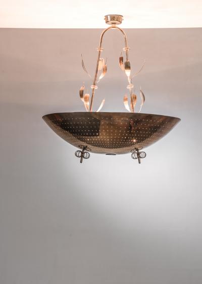 Paavo Tynell Paavo Tynell custom made brass chandelier