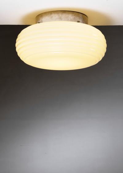 Paavo Tynell Paavo Tynell glass ceiling lamp for Taito