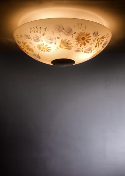 Paavo Tynell Paavo Tynell rare flush mount for Taito