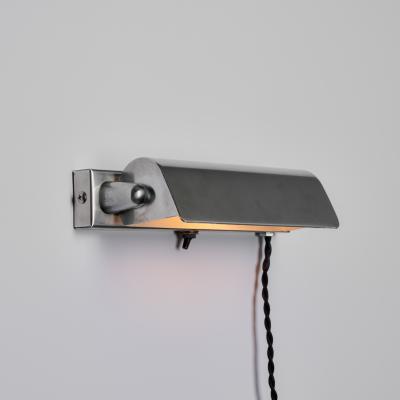 Paavo Tynell Pair of 1940s Finnish Minimalist Plug In Wall Lights Attributed to Paavo Tynell