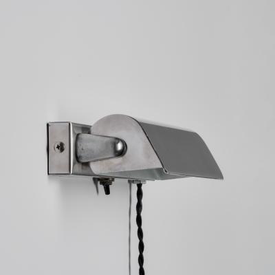 Paavo Tynell Pair of 1940s Finnish Minimalist Plug In Wall Lights Attributed to Paavo Tynell