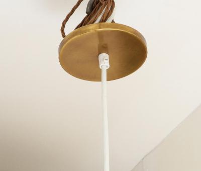 Paavo Tynell Pair of K 20 Pendants by Paavo Tynell for Idman