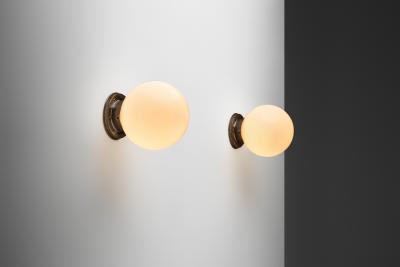 Paavo Tynell Pair of Model 2009 Wall Lights by Paavo Tynell for Taito Finland 1930s