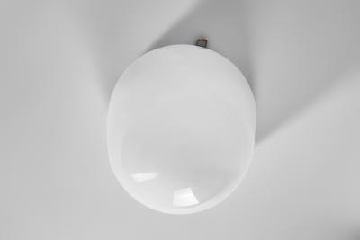 Paavo Tynell Pair of Paavo Tynell 80112 Ceiling Lamps for Idman Finland ca 1950s