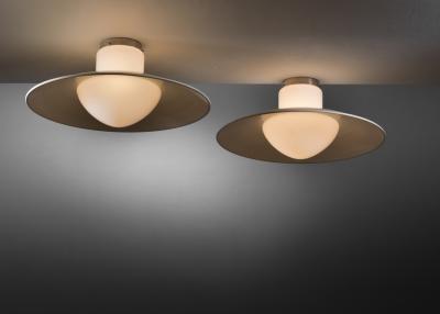 Paavo Tynell Pair of Paavo Tynell ceiling lamps
