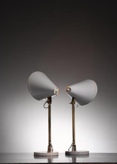 Paavo Tynell Pair of Paavo Tynell table lamps for Taito