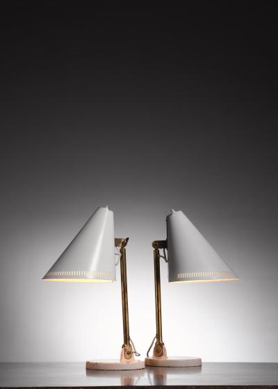 Paavo Tynell Pair of Paavo Tynell table lamps for Taito