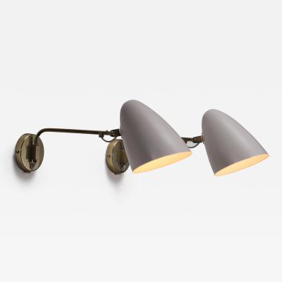Paavo Tynell Pair of Paavo Tynell wall lamps