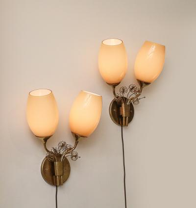 Paavo Tynell Pair of Wall Lights No 9453 by Paavo Tynell