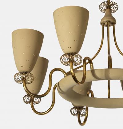 Paavo Tynell Rare Ballerina 8 Light Chandelier by Paavo Tynell