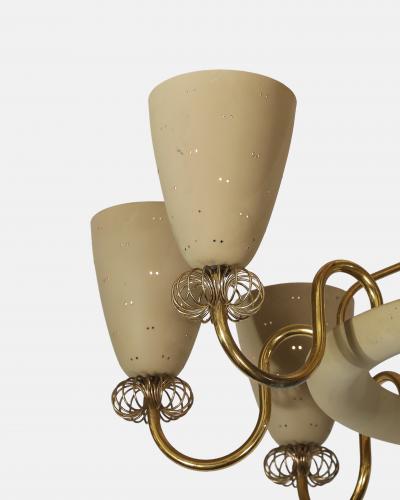 Paavo Tynell Rare Ballerina 8 Light Chandelier by Paavo Tynell