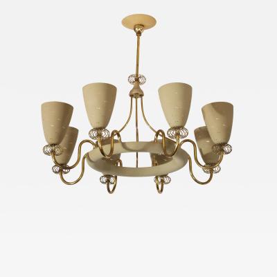Paavo Tynell Rare Ballerina 8 Light Chandelier by Paavo Tynell