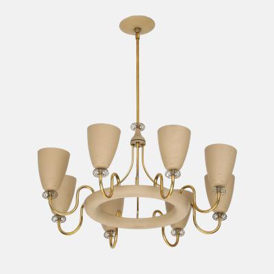 Paavo Tynell Rare Ballerina 8 Light Chandelier by Paavo Tynell