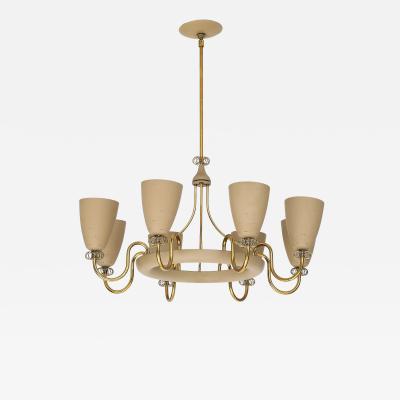 Paavo Tynell Rare Ballerina 8 Light Chandelier by Paavo Tynell