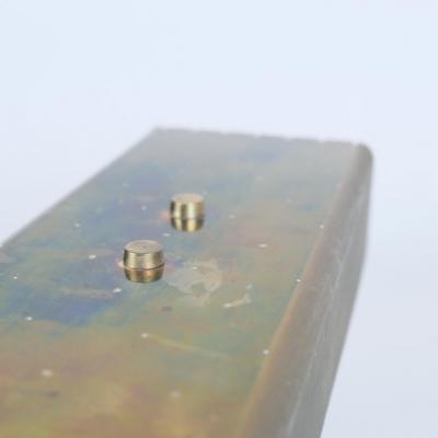 Paavo Tynell Rare Paavo Tynell Wall Lamp Model 10331 Perforated Brass Idman 1950s