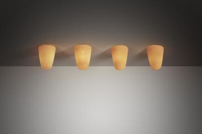 Paavo Tynell Set of Four Paavo Tynell Ceiling Lights for Taito Finland Mid 20th Century