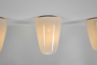 Paavo Tynell Set of Four Paavo Tynell Ceiling Lights for Taito Finland Mid 20th Century