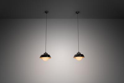 Paavo Tynell Set of Six Paavo Tynell Hanging Lamps for Taito Finland ca 1930s