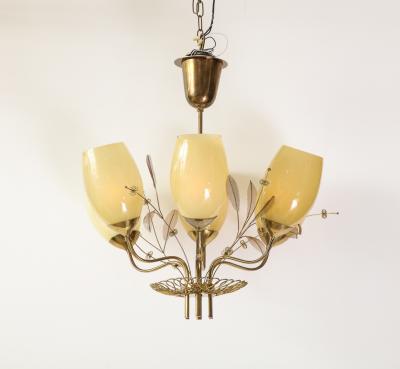 Paavo Tynell Six Light Ceiling Fixture by Paavo Tynell