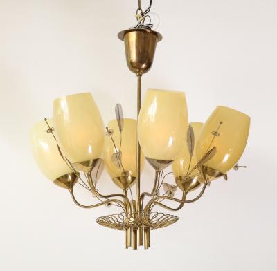 Paavo Tynell Six Light Ceiling Fixture by Paavo Tynell