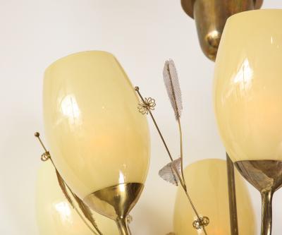 Paavo Tynell Six Light Ceiling Fixture by Paavo Tynell