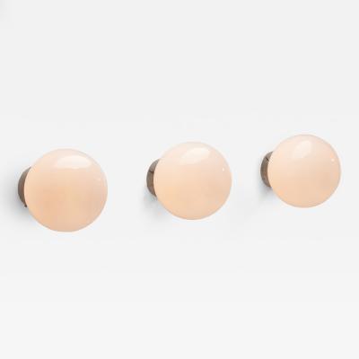 Paavo Tynell Three Paavo Tynell Model 2008 Ceiling Lights for Idman Oy Finland 1950s